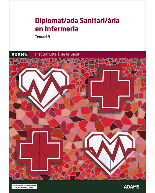 Temari específic 3 Diplomat-ada Sanitari-ària en Infermeria. Institut Català de la Salut