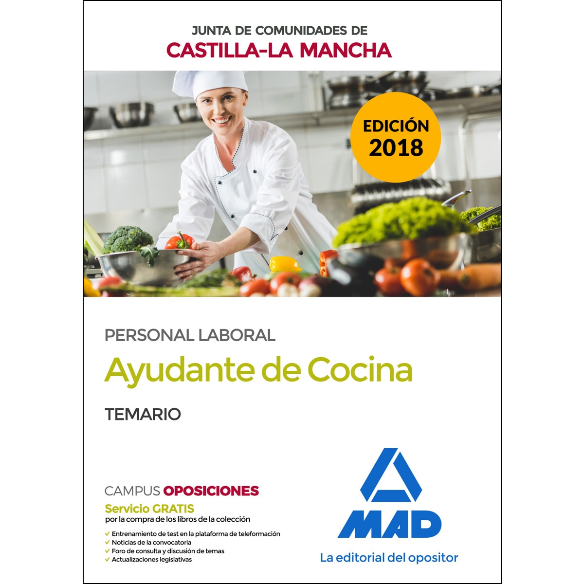Peón especialista. Personal laboral de la junta de comunidades de castilla-la mancha