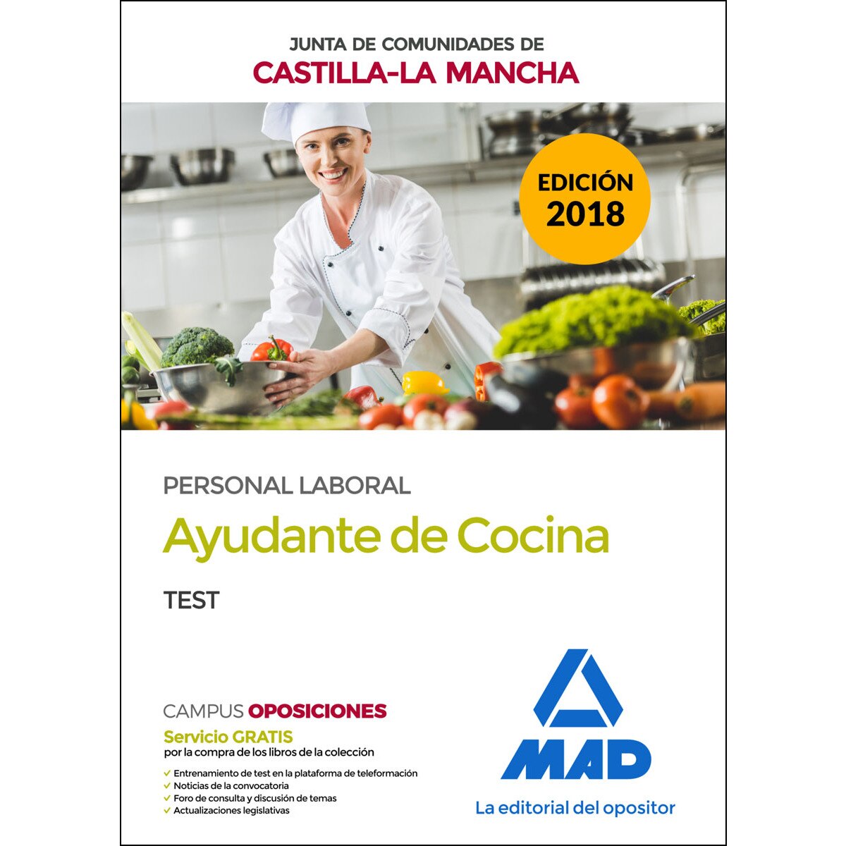 Peón especialista. Personal laboral de la junta de comunidades de castilla-la mancha