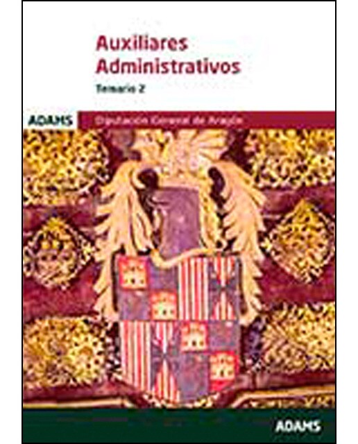 Temario 2 auxiliares administrativos de la diputación general de aragón