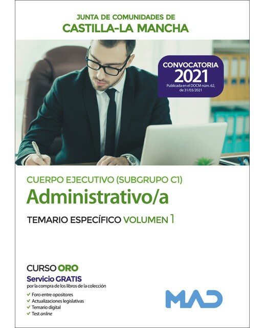Cuerpo ejecutivo especialidad administrativa