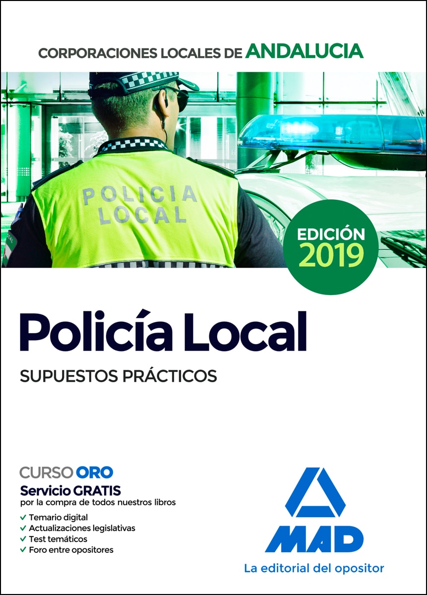 Policía local de andalucía. Supuestos prácticos(Tapa blanda) 1
