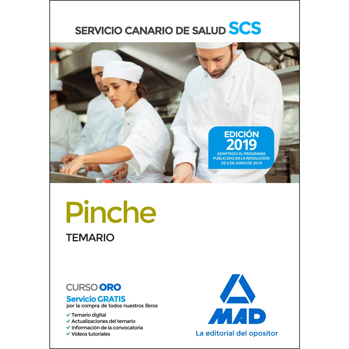 Peones del servicio canario de salud. Temario