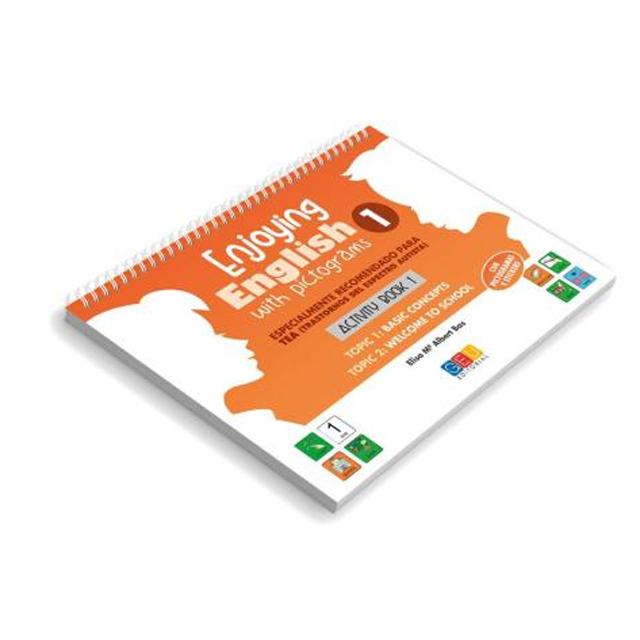 Enjoying English with pictograms 1. Activity book 1 (Capa mole) 1