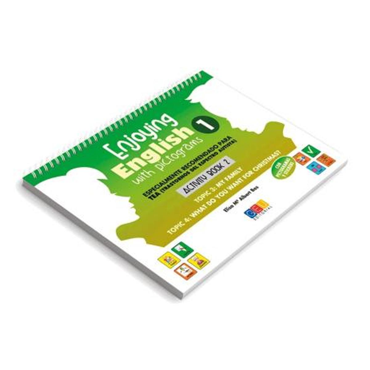 Imagem 0 de Enjoying English with pictograms 1. Activity book 2 (Capa mole)