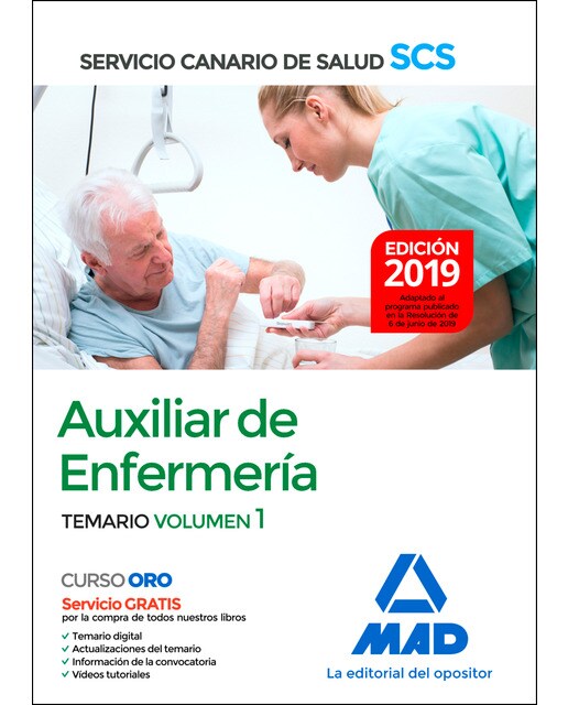 Auxiliar de Enfermería. Servicio Extremeño de Salud. Temario Volumen 1