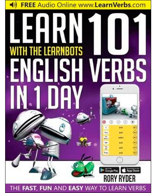 Learn 101 english verbs in 1 day 1