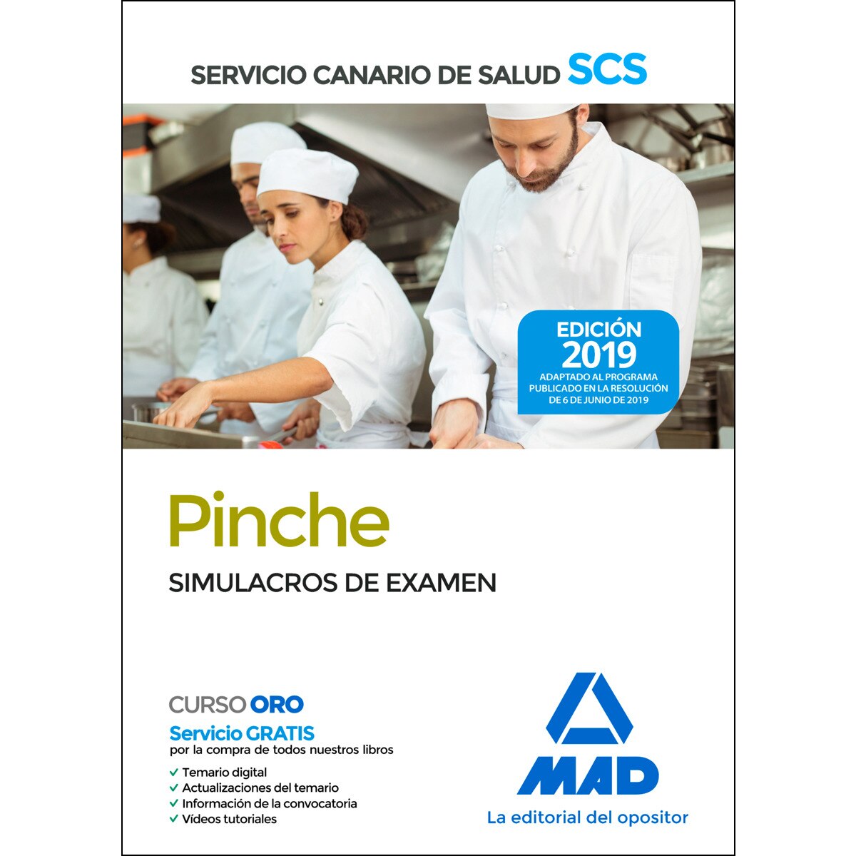 Celadores del servicio canario de salud. Simulacros de examen