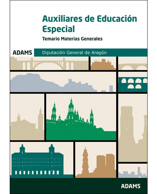 Imagen 0 de Temario materias generales auxiliares de educación especial. Diputación general de aragón (Tapa blanda)