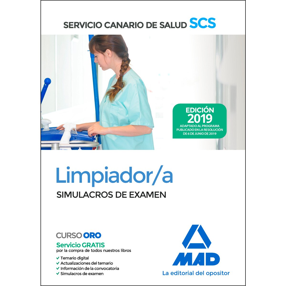 Celadores del servicio canario de salud. Simulacros de examen