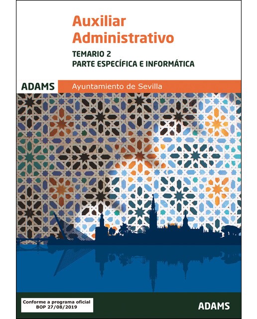 Temario 2 auxiliar administrativo ayuntamiento de sevilla