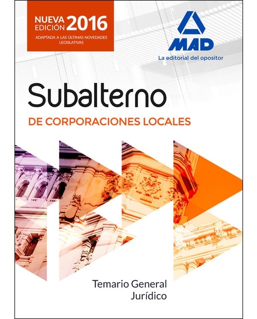Temario general 2016 subalternos ccll