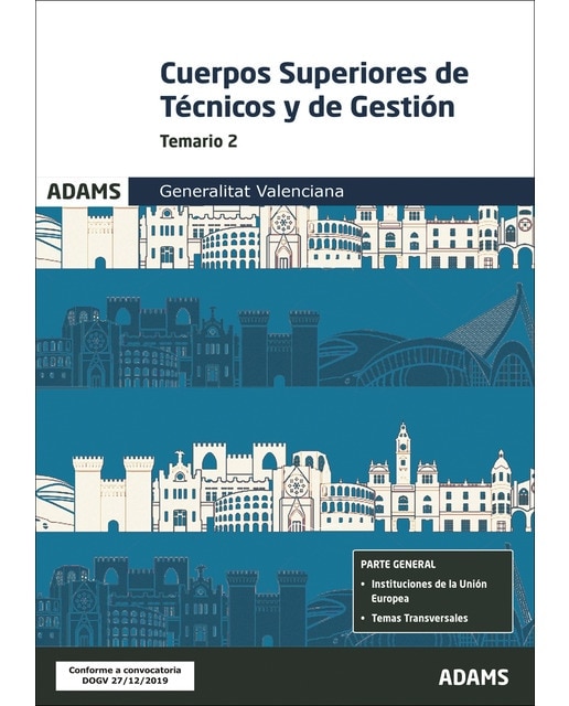 Temario 2 Cuerpos Superiores de Técnicos y de Gestión Generalitat Valenciana