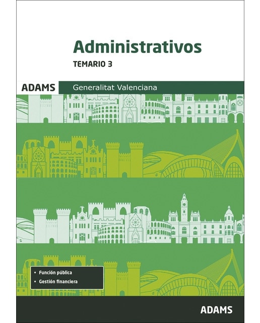 Temario 3 Administrativos Generalitat Valenciana