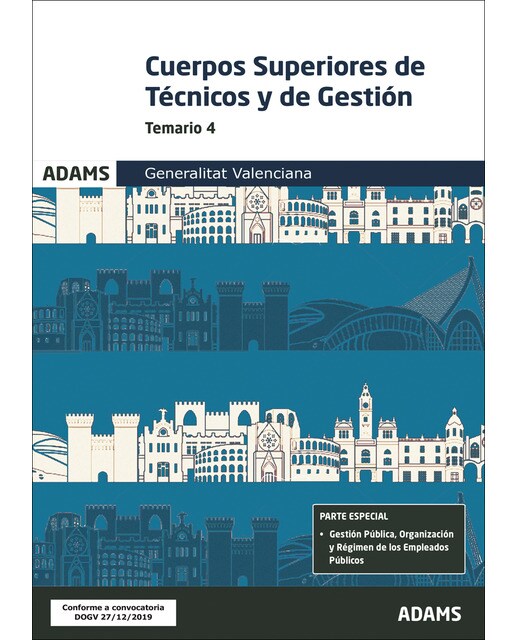 Temario 4 Cuerpos Superiores de Técnicos y de Gestión de la Generalitat Valenciana