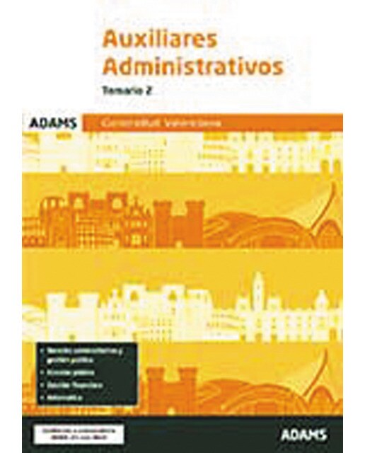 Temario 2 Administrativos Generalitat Valenciana