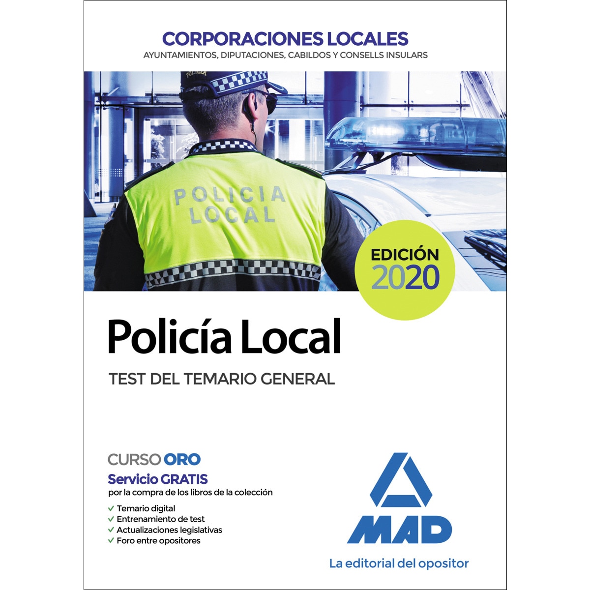 Policía local. Test del temario general