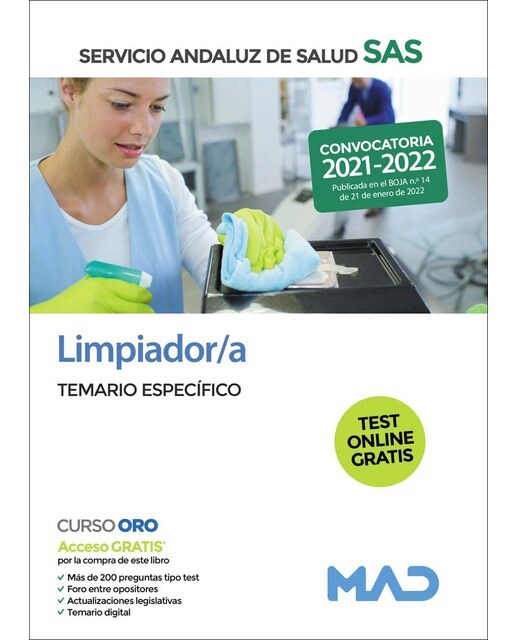 Celador-a del servicio canario de salud. Temario específico