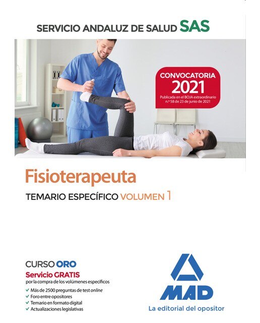 Fisioterapeuta del servicio gallego de salud. Temario específico vol 1