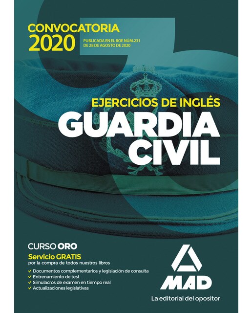 Guardia civil. Ejercicios de inglés