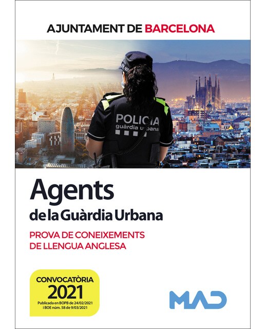 Agents de la guàrdia urbana de l&amp;#x02019;ajuntament de Barcelona. Prova de coneixements de llengua anglesa