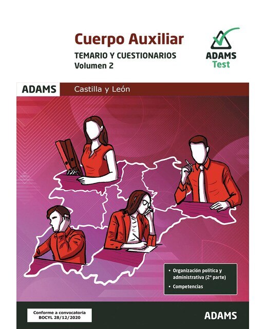 Temario y Cuestionarios Auxiliares de Castilla y León