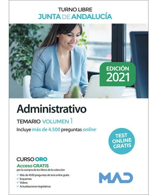 Administrativo t. Libre vol. 1 junta deandalucia