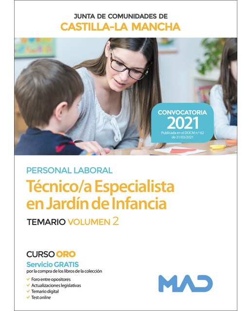 Técnico especialista en jardín de infancia . Temario volumen 2