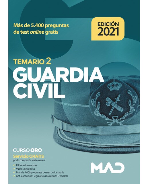 Guardia civil. Temario volumen 2