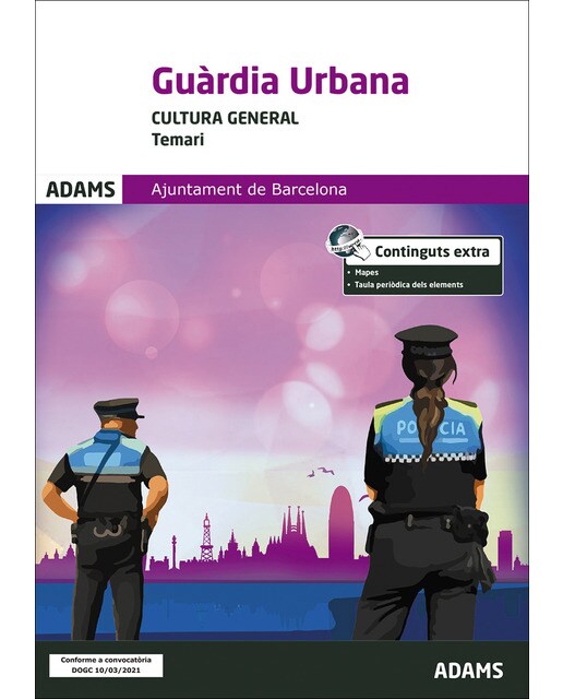 Temari Cultura general Guàrdia Urbana Ajuntament de Barcelona