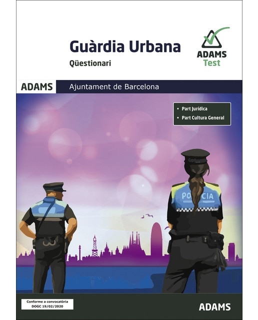 Temari Guàrdia Urbana Ajuntament de Barcelona