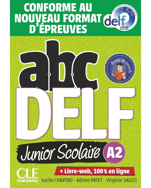 Abc delf junior scolaire - niveau a2 - livre+dvd - 1