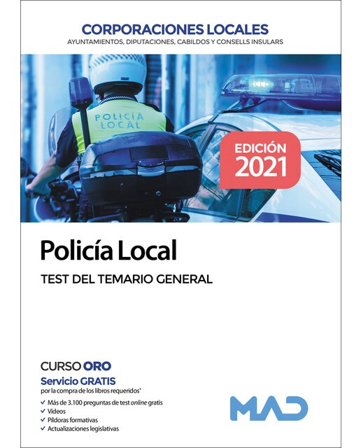 Policía local. Temario general