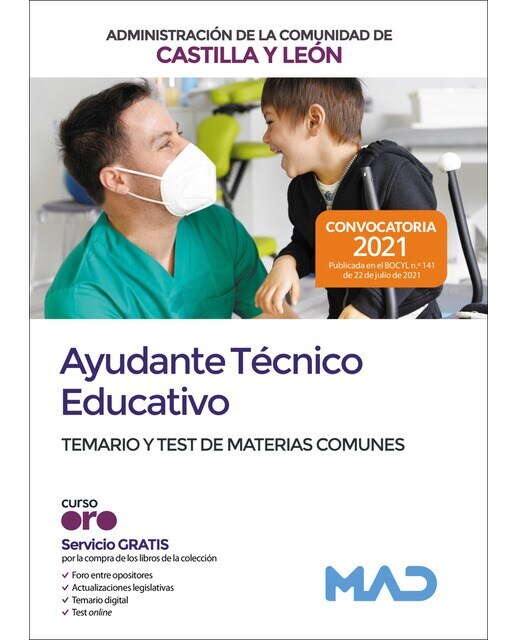 Ayudante de cocina de la administración de la comunidad de castilla y león. Temario y test materias comunes