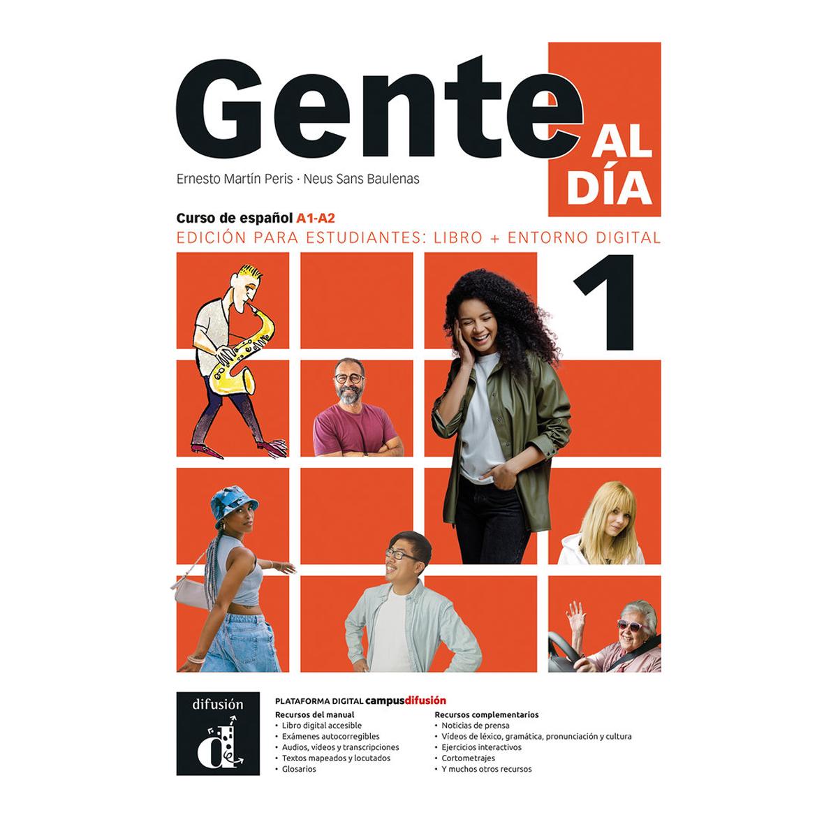 Imagem 0 de Gente al dia 1. Ed. Estudiantes: Libro+entorno digital (Capa mole)