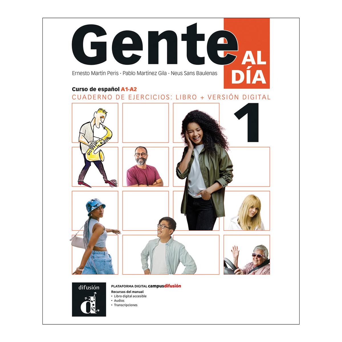 Imagem 0 de Gente al dia 1. Cuaderno de ejercicios. Libro+versión digital (Capa mole)