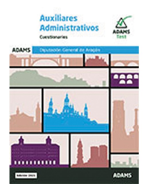 Cuestionarios Auxiliares Administrativos de la Diputación General de Aragón