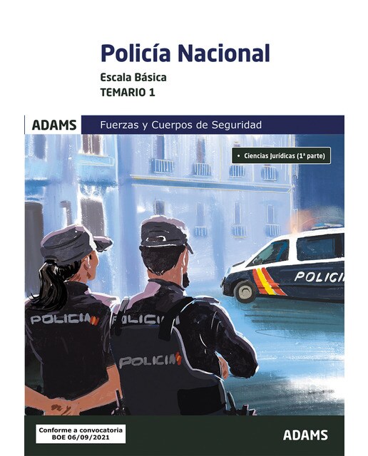 Temario 1 Policía Nacional. Escala Básica