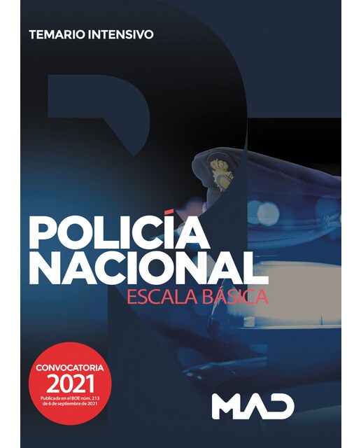 Policía nacional escala básica. Temario intensivo