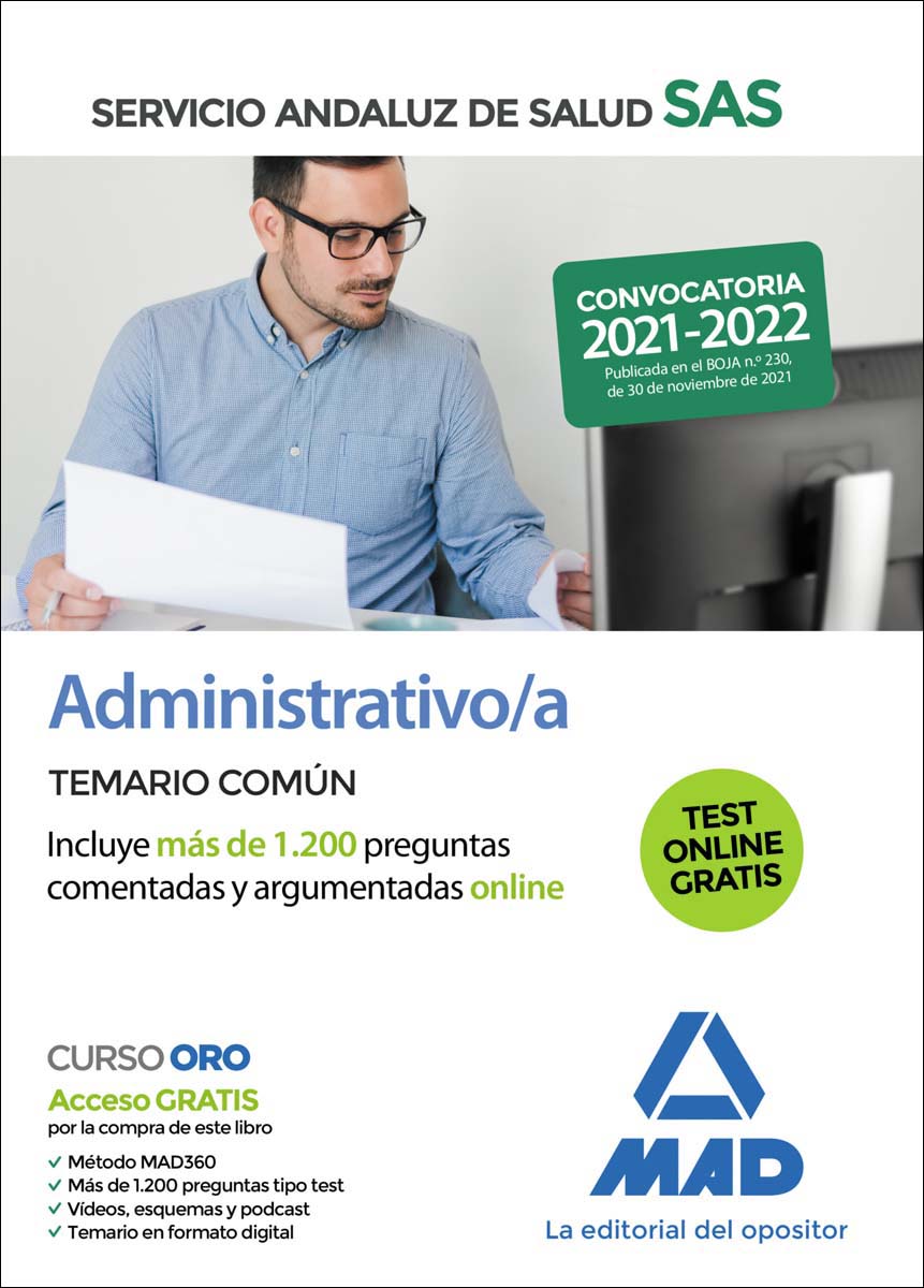 Cocinero-a del servicio andaluz de salud. Temario común
