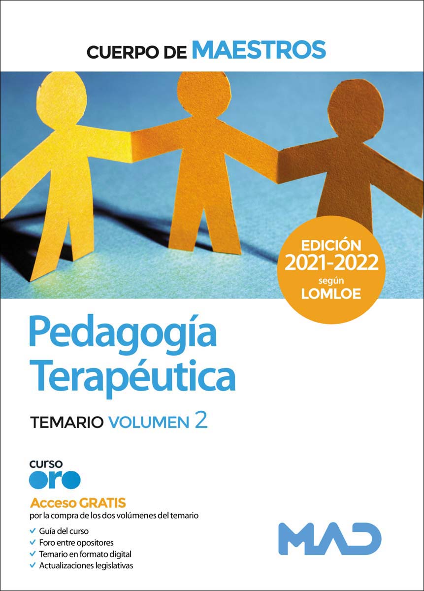 Cos de mestres. Pedagogia terapèutica temari volum 2