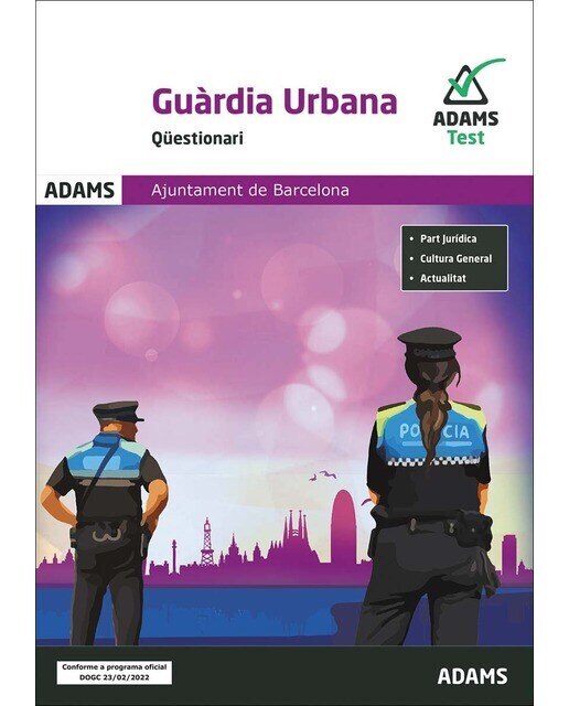 Imagen 0 de Temari Guàrdia Urbana Ajuntament de Barcelona (Tapa blanda)
