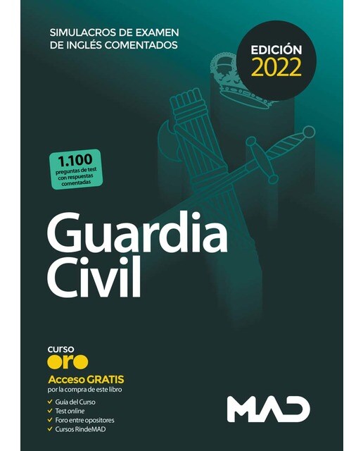 Guardia civil. Simulacros de examen de inglés comentados