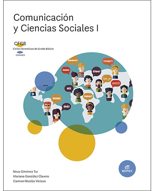 Portada de Comunicación y Ciencias Sociales I (Formación Profesional Básica)