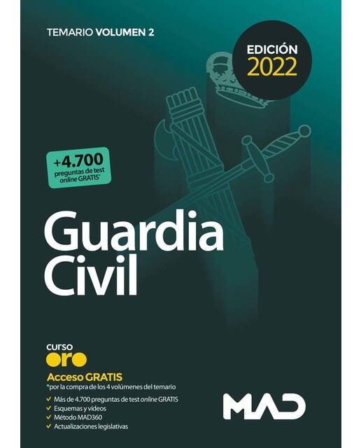 Guardia Civil. Temario Volumen 2