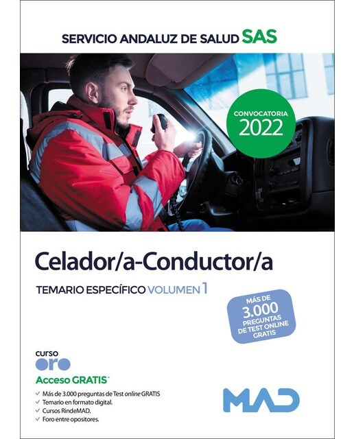 Celador-a-Conductor-a del Servicio Andaluz de Salud. Temario específico volumen 1