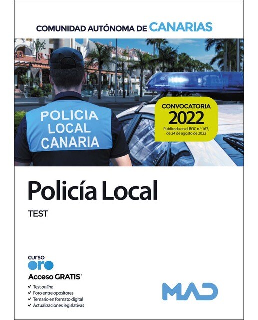 Policía Local de Canarias. Test