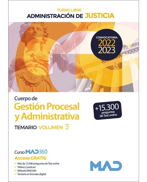 Cuerpo de Gestión Procesal y Administrativa de la Administración de Justicia .Temario V