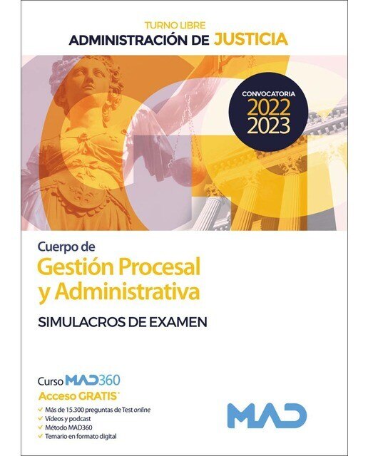 Cuerpo de Gestión Procesal y Administrativa de la Administración de Justicia . Simulacr