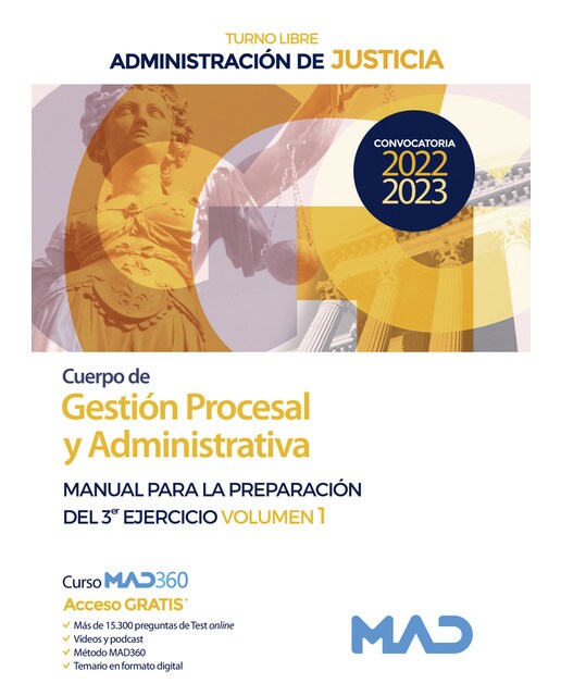 Cuerpo de Gestión Procesal y Administrativa de la Administración de Justicia . Manual p